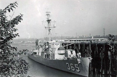 USS McGinty Doced in Portland, Oregon